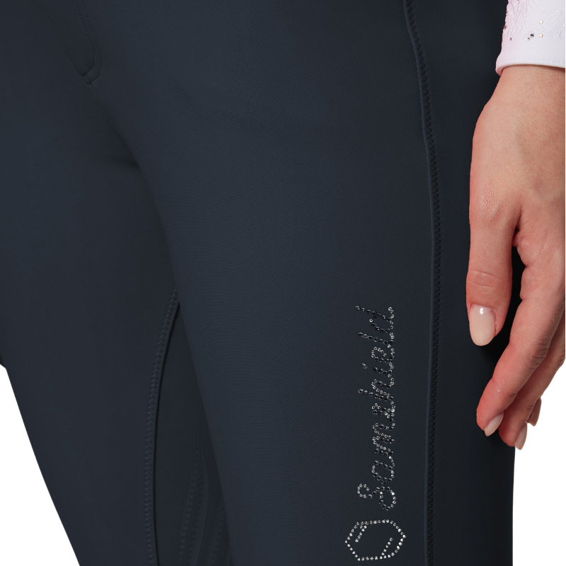 Samshield - Pantalon d'équitation femme Diane marine | - Ohlala