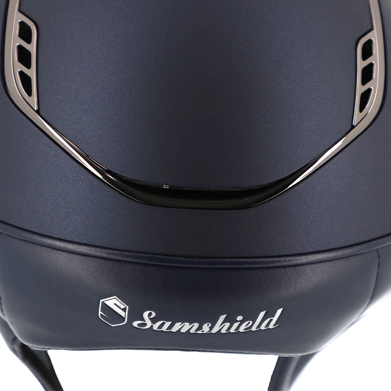 Samshield - Casque d'équitation Shadowmatt 2.0 bleu | - Ohlala