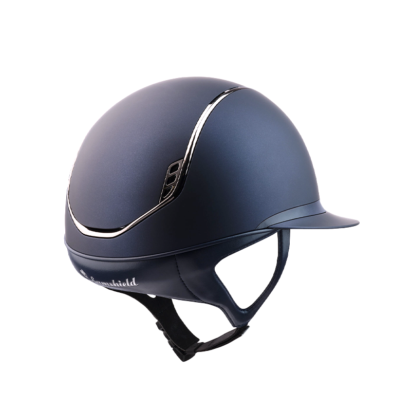 Samshield - Casque d'équitation Miss Shield 2.0 Shadowmatt bleu | - Ohlala