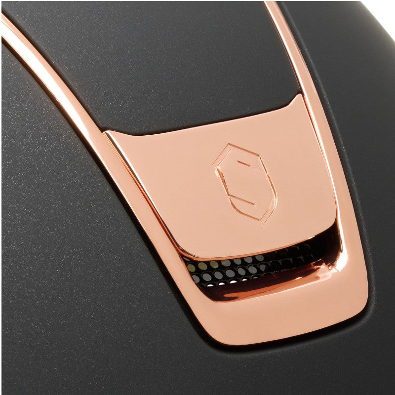 Samshield - Casque d'équitation Miss Shield 2.0 Shadowmatt noir et rose gold | - Ohlala