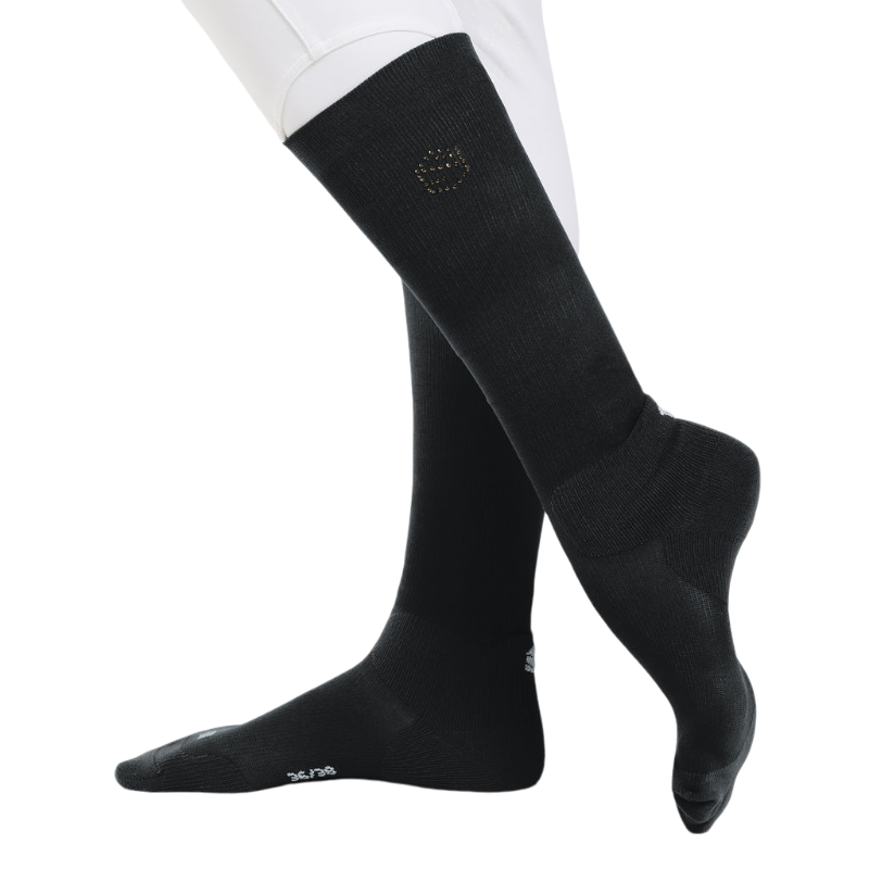 Samshield - Chaussettes d'équitation Balzane Soft noir metal eclipse | - Ohlala