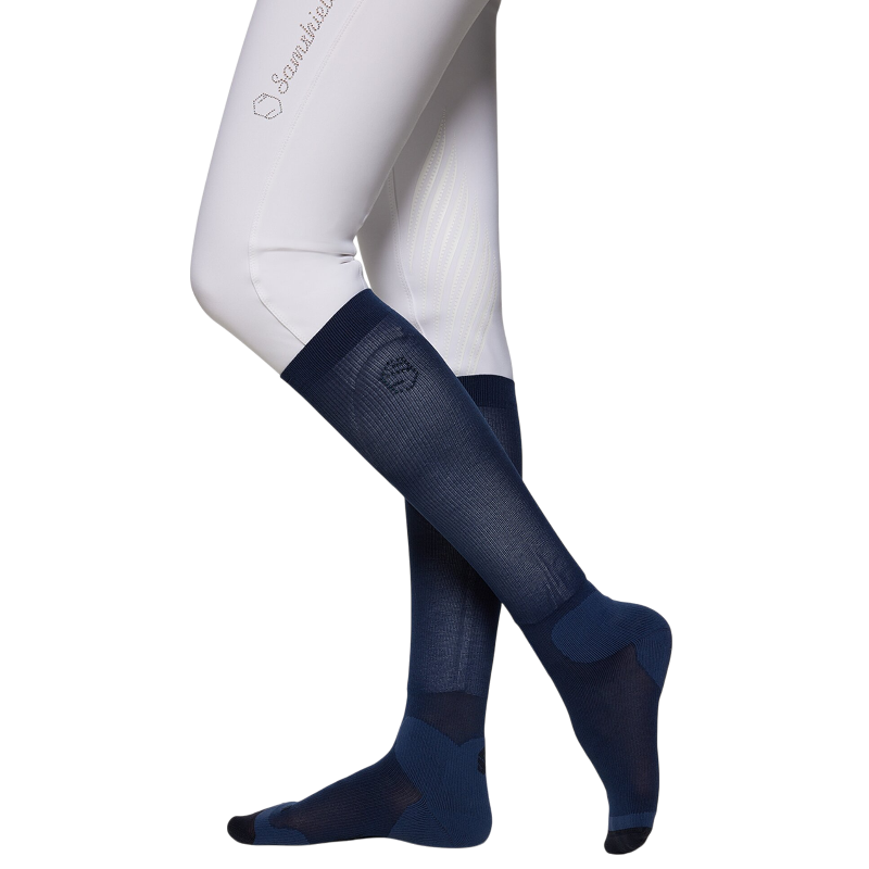 Samshield - Chaussettes d'équitation unsiexe Balzane Soft Air cosmic blue | - Ohlala