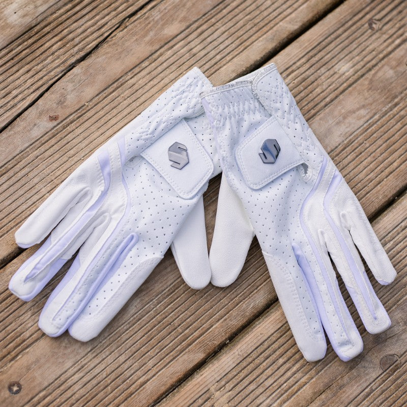 Samshield - Gants V-Skin blazon blanc/ noir chrome | - Ohlala