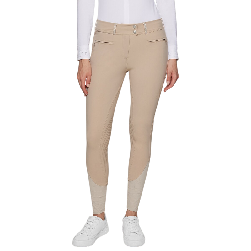 Samshield - Pantalon d'équitation femme Chloe Crystal sand | - Ohlala