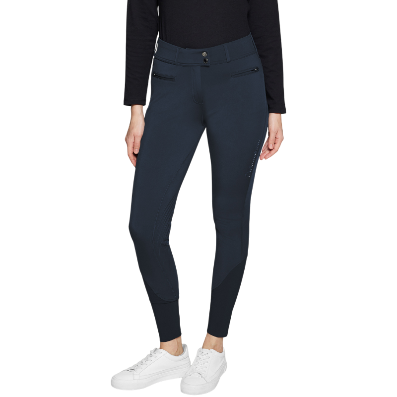 Samshield - Pantalon d'équitation femme Clara Winter marine | - Ohlala