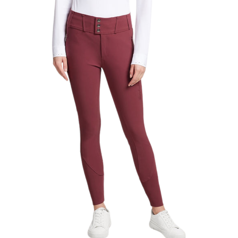 Samshield - Pantalon d'équitation femme Even Sport amarante | - Ohlala