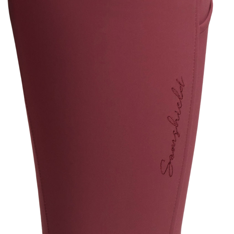 Samshield - Pantalon d'équitation femme Even Sport amarante | - Ohlala