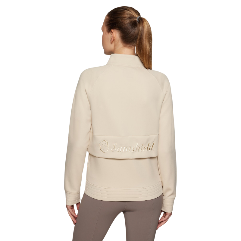 Samshield - Sweat manches longues femme Cosmic beige | - Ohlala
