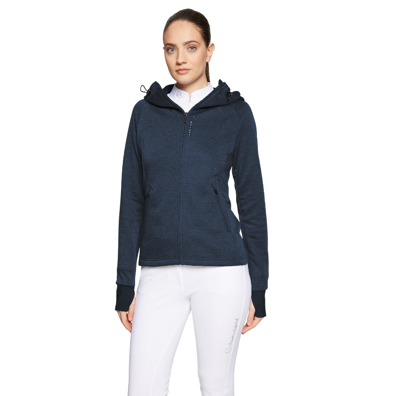 Samshield - Sweat manches longues femme Julissa marine | - Ohlala
