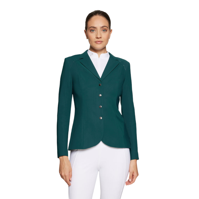 Samshield - Veste de concours femme Olympe Crystal posy green | - Ohlala