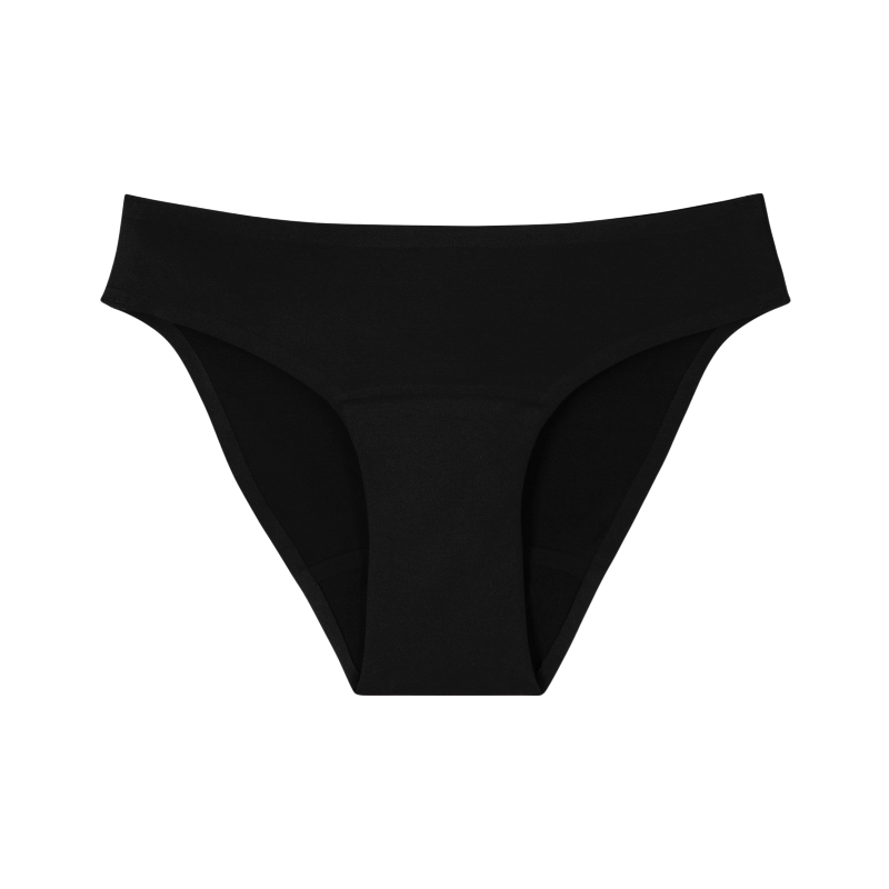 Smoon - Culotte menstruelle Selene flux moyen noir | - Ohlala