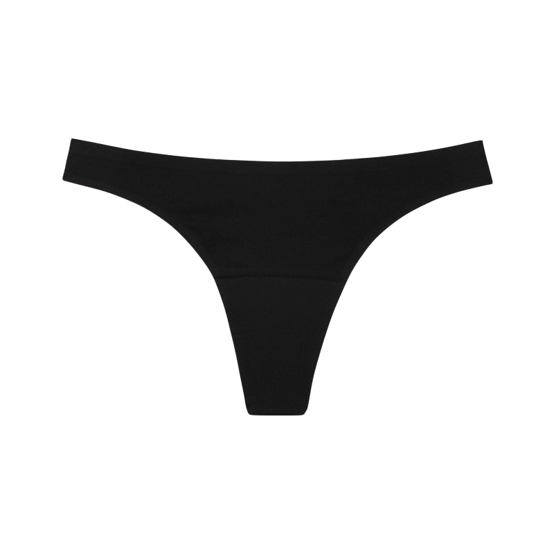Smoon - String menstruel Aphrodite flux léger noir | - Ohlala