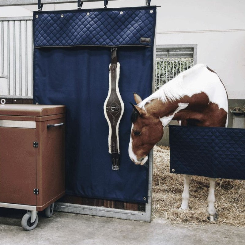 Kentucky Horsewear - Tenture de box imperméable marine | - Ohlala