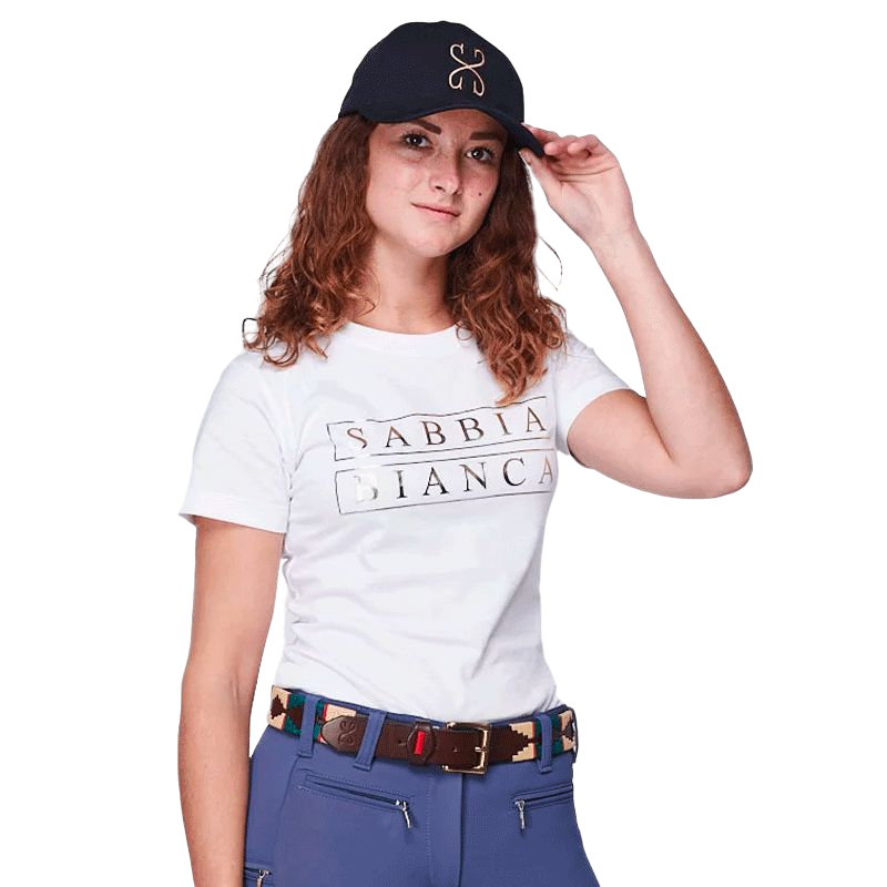 Sabbia Bianca - T-shirt manches courtes femme Diane blanc | - Ohlala