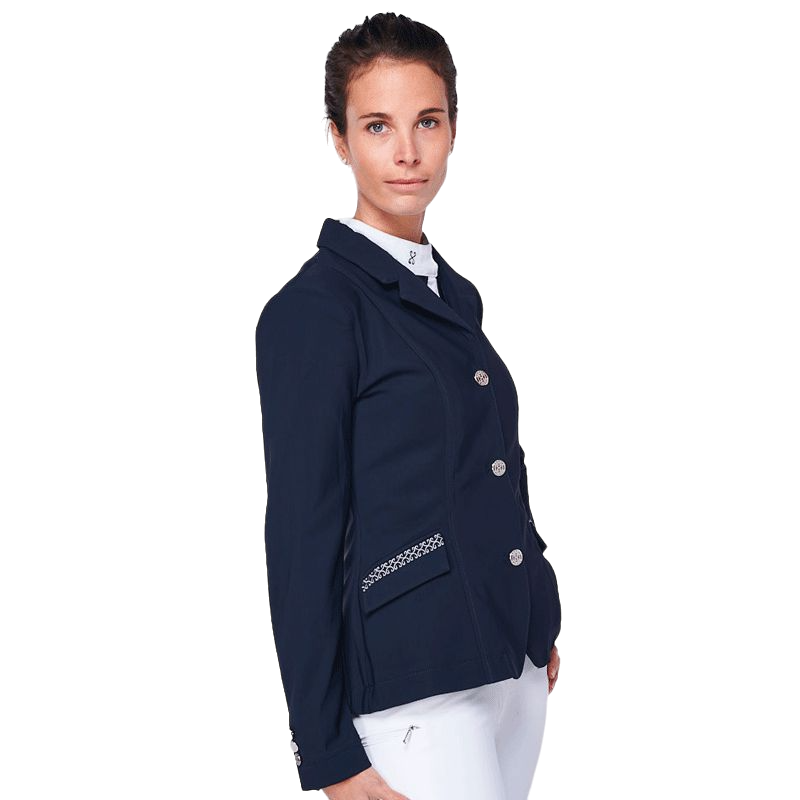 Sabbia Bianca - Veste de compétition femme Giulia marine | - Ohlala