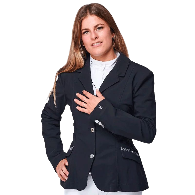 Sabbia Bianca - Veste de compétition femme Giulia noir | - Ohlala