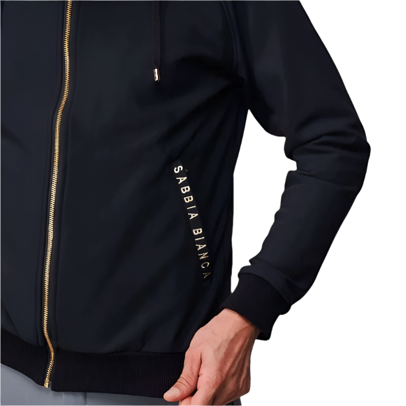 Sabbia Bianca - Veste softhsell homme Tino noir | - Ohlala