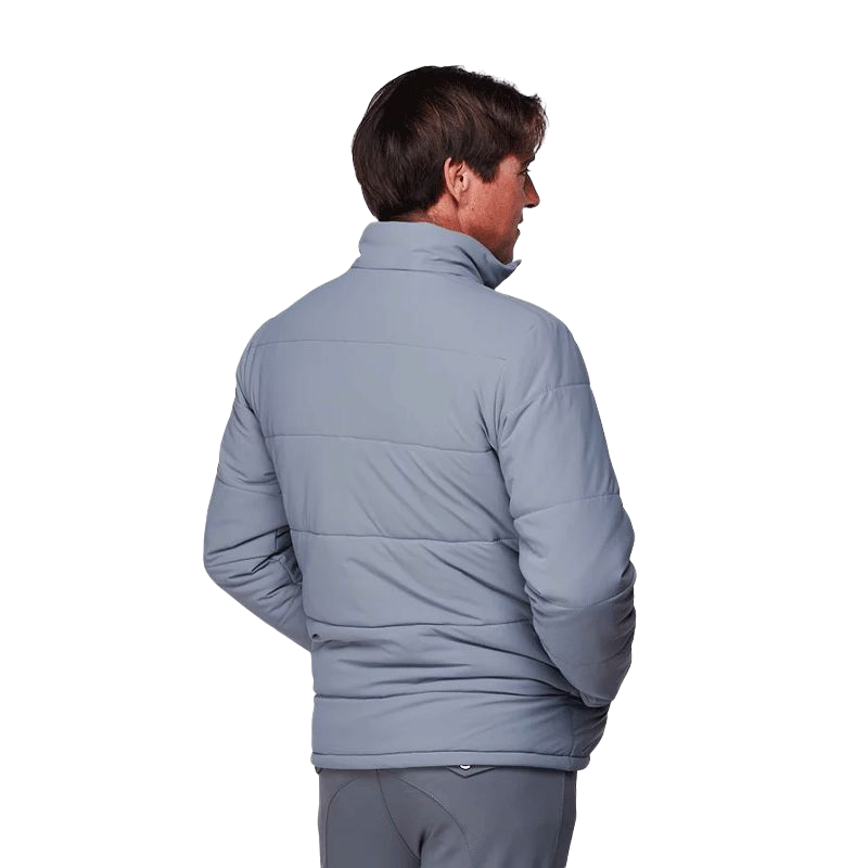 Sabbia Bianca - Manteau manches longues col montant homme Hero gris | - Ohlala