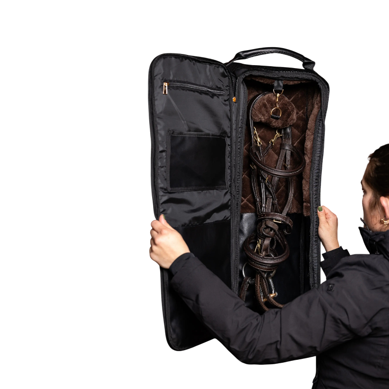 LeMieux - Luxe zwart hoofdstelzak