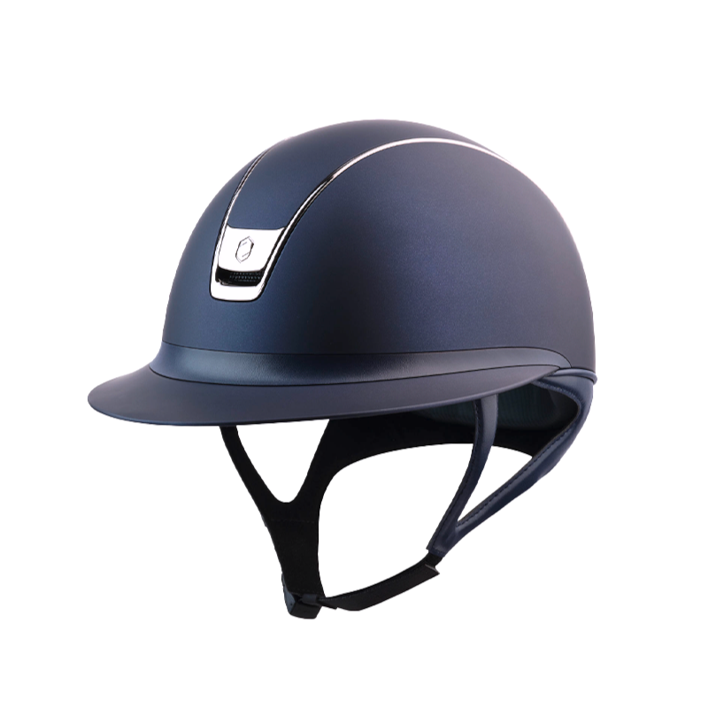 Samshield - Casque d'équitation Miss Shield 2.0 Shadowmatt bleu | - Ohlala