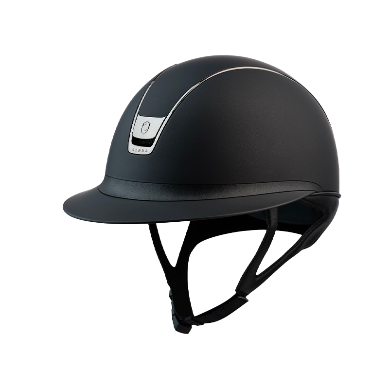 Samshield - Casque d'équitation Miss Shield 2.0 Shadowmatt noir 5 Swaroski | - Ohlala