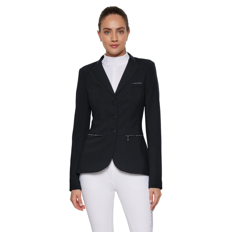 Samshield - Veste de concours femme Victorine Crystal Fabric regular noir | - Ohlala