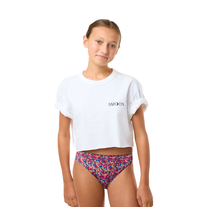 Smoon - Culotte menstruelle fille Selene flux moyen liberty | - Ohlala