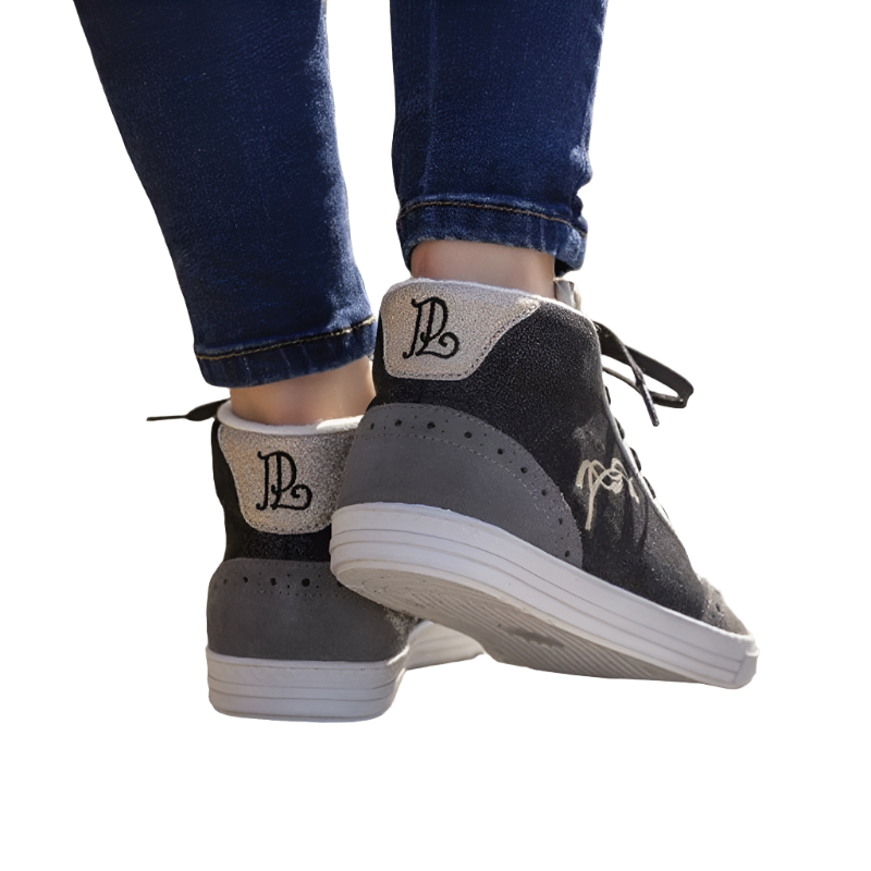 Pénélope - Sneakers Jupiter noir/ gris | - Ohlala