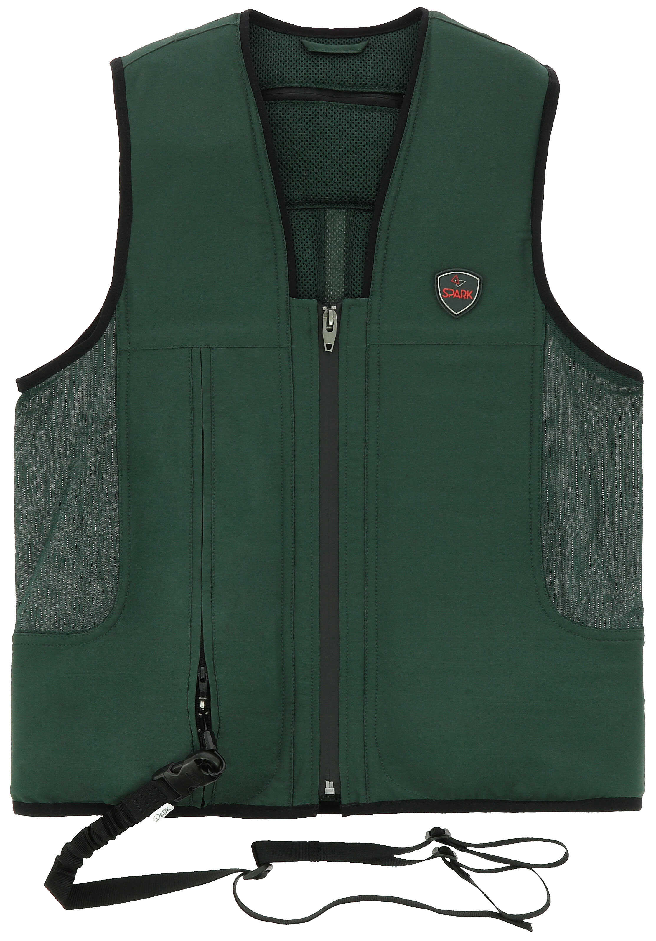 Spark - Gilet Airbag enfant Manège vert foncé | - Ohlala