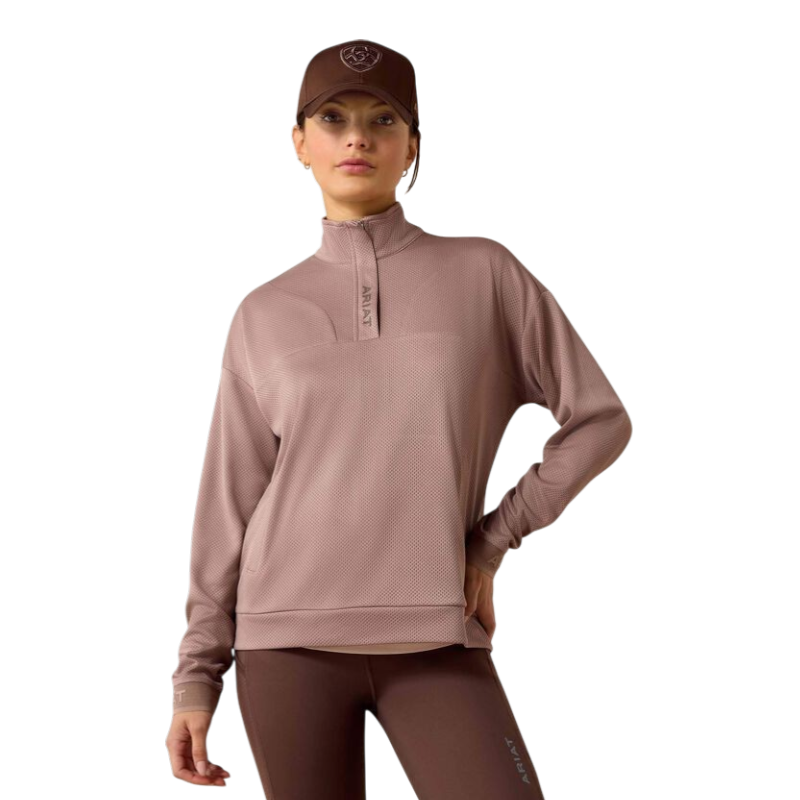 Ariat - Sweat manches longues femme Breathe antler | - Ohlala