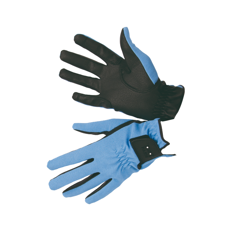TdeT - Gants d'équitation Club bleu ciel | - Ohlala