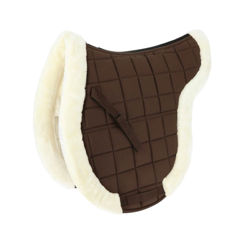 Equithème - Tapis de hunter avec mouton chocolat | - Ohlala