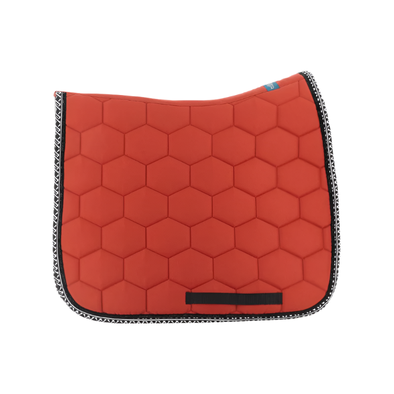 Oxxer - Tapis de dressage Monogramme terracotta | - Ohlala