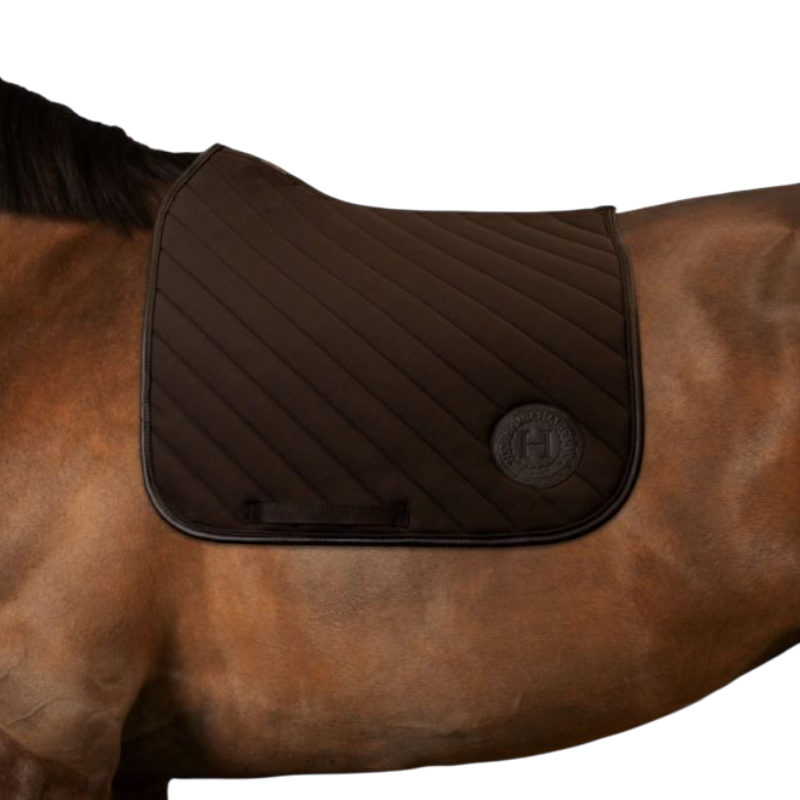 Harcour - Tapis de dressage Balthazar marron | - Ohlala