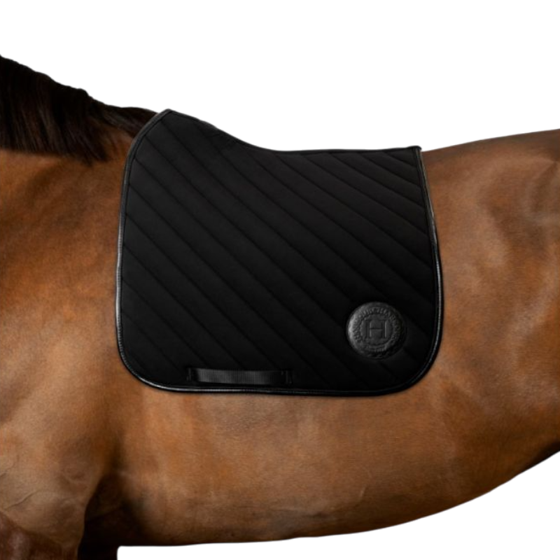 Harcour - Tapis de dressage Balthazar noir | - Ohlala