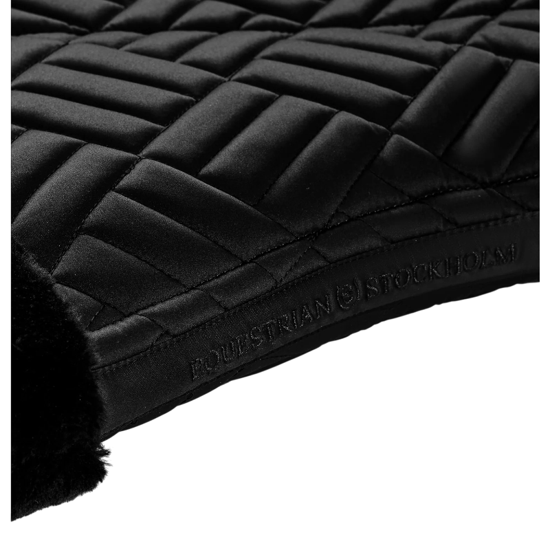 Equestrian Stockholm - Tapis de selle Crystal noir