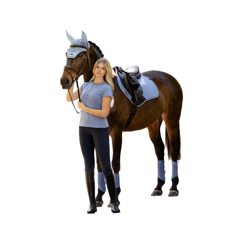 LeMieux - Tapis de selle Essence Close Contact powder blue | - Ohlala