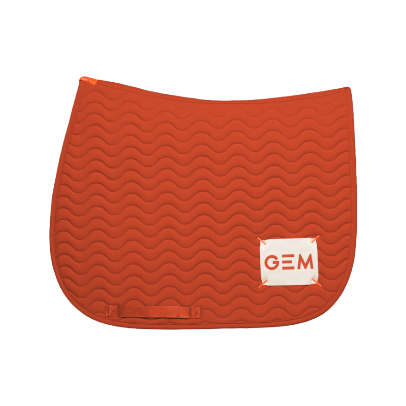 GEM - Tapis de selle Touc Touc brique | - Ohlala