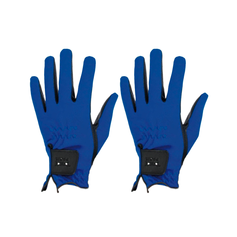TdeT - Gants d'équitation Club bleu roi | - Ohlala