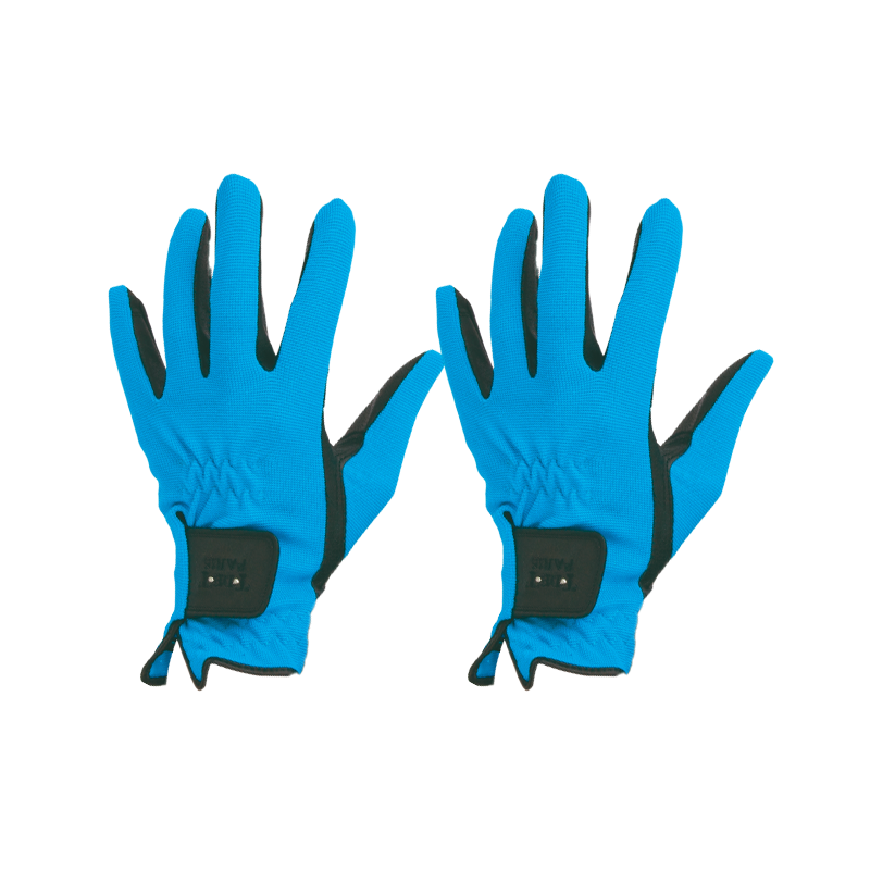 TdeT - Gants d'équitation Club turquoise | - Ohlala