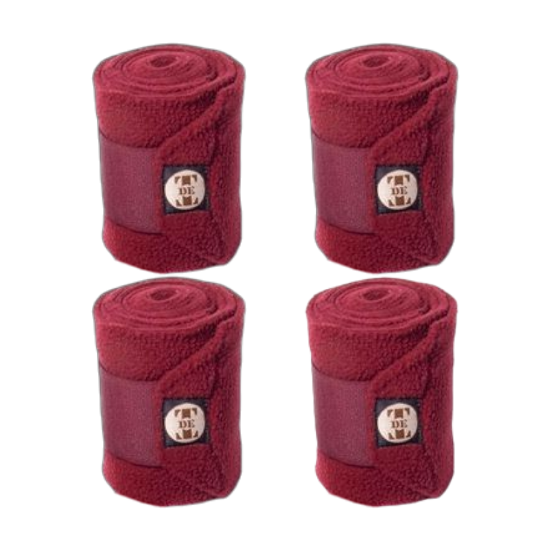 TdeT - Bandes de polo bordeaux (x4) | - Ohlala