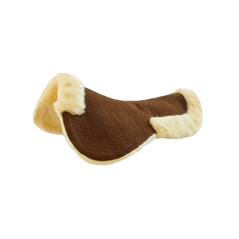 TdeT - Amortisseur contour de selle marron/ naturel | - Ohlala