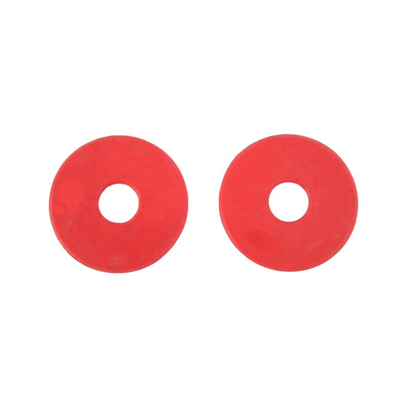 TdeT - Rondelles de mors en caoutchouc rouge | - Ohlala