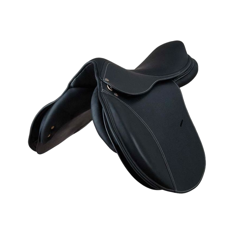 TdeT - Selle d'obstable Caylus noir | - Ohlala