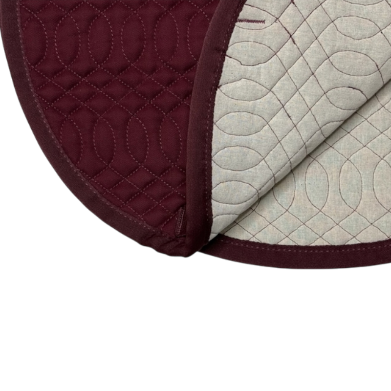 TdeT - Tapis de hunter Claude bordeaux | - Ohlala