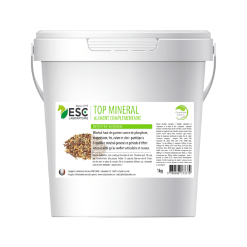 ESC Laboratoire - Complément alimentaire renfort minéral fatigue et effort intense Top Minéral | - Ohlala