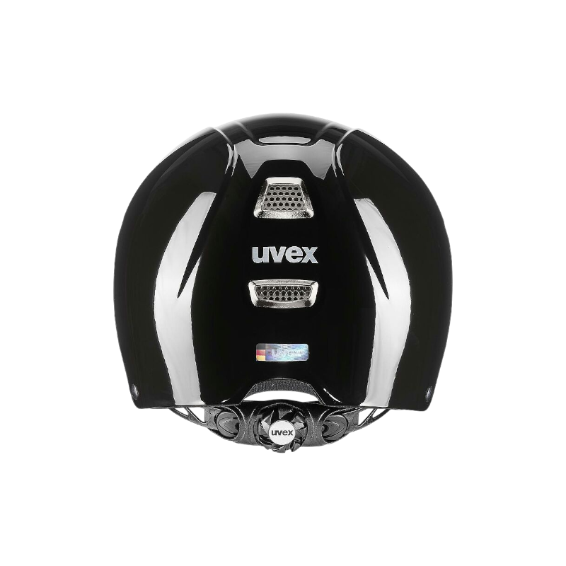 Uvex - Casque d'équitation perfexxion 3 noir brillant | - Ohlala