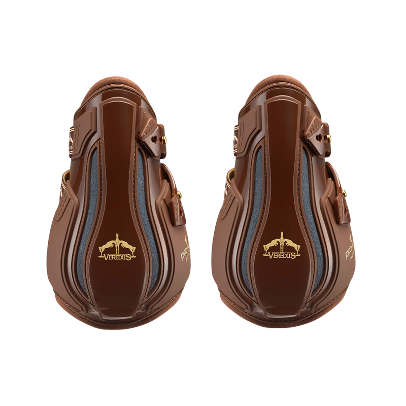 Veredus - Protège-boulets Pro Jump Active marron | - Ohlala