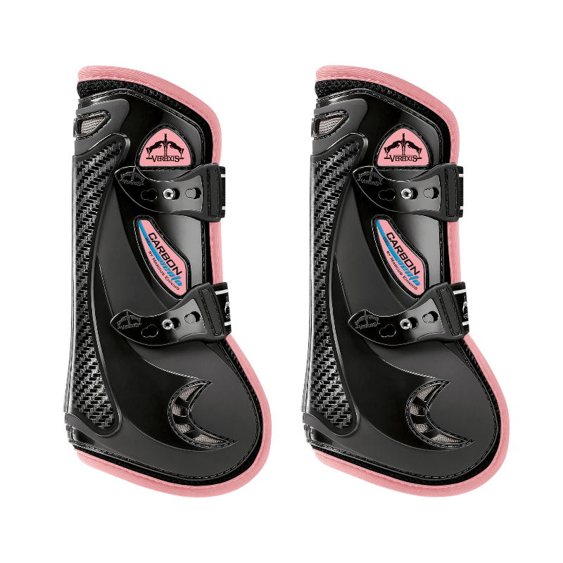 Veredus - Guêtres ouvertes Carbon Gel Vento light pink | - Ohlala