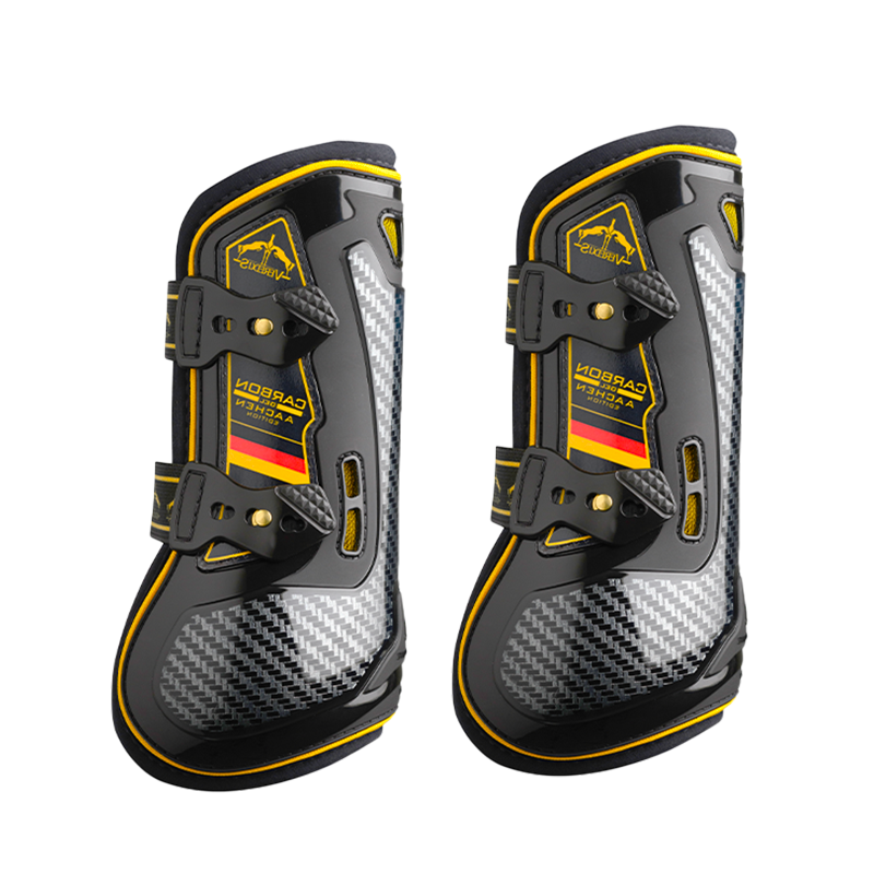 Veredus - Guêtres ouvertes Carbon Gel Absolute Aachen Edition noir x2 | - Ohlala